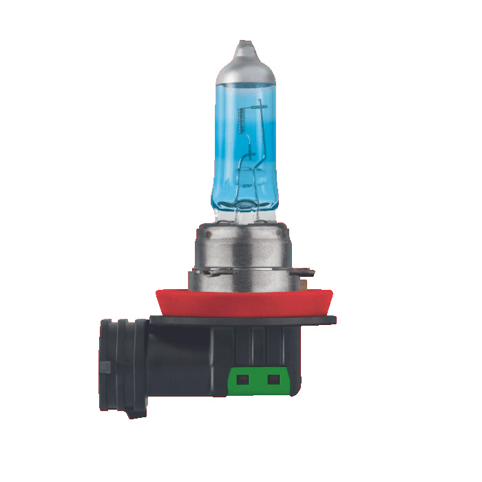 Автолампа галогенова 35W H8 12V 35W 3800K PGJ19-1 / WHITEVISION ULTRA - НА 60% ЗБІЛЬШЕНО П PHILIPS (12360WVUB1) Philips фото 2