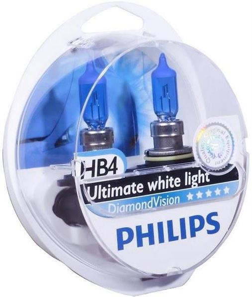 Автолампа галогенова 51W HB4 12V 51W 5000K P22D / DIAMONDVISION - ЯСКРАВЕ БІЛЕ СВІТЛО З БЛ PHILIPS (9006DVS2) Philips фото 2