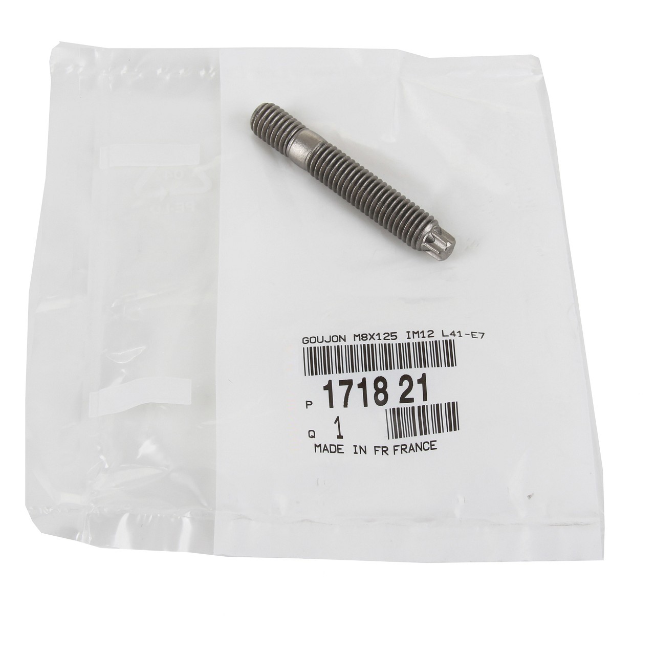 Шпилька 7318190090 M8X125/M12-41 PSA (1718.21) PSA фото 2