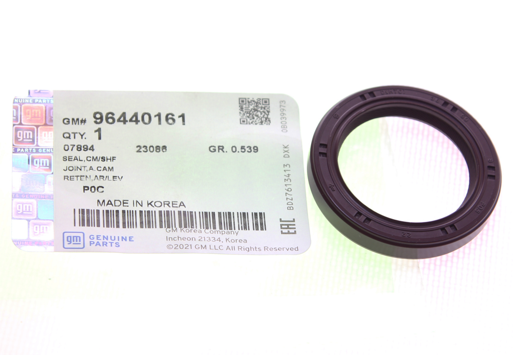 Сальник гумометалевий GM/OPEL 4016930090 PSA (96440161) PSA фото 2