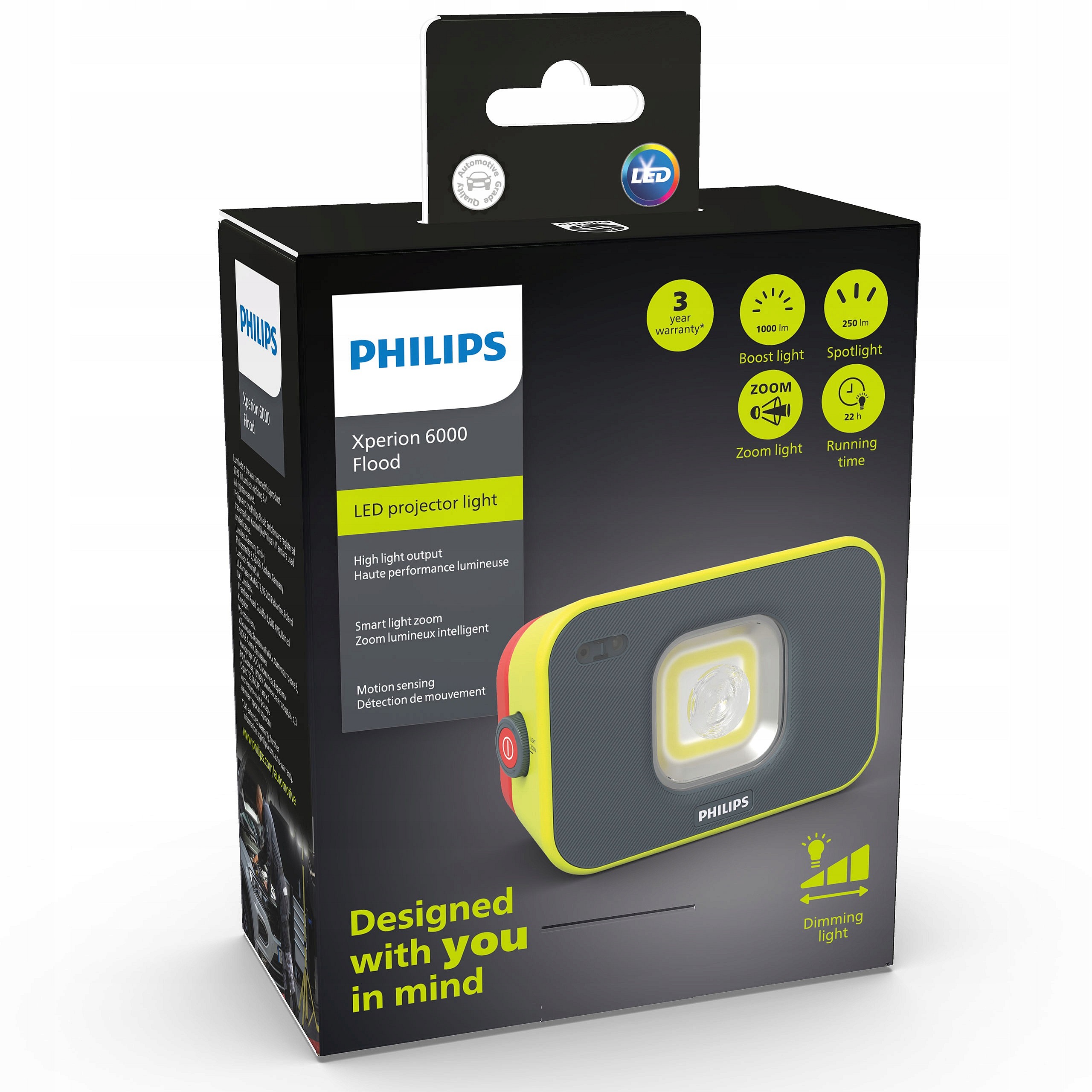 Ліхтар акумуляторний XPERION 6000 FLOOD / 10W / 6000K / РЕЖИМИ 1000/100 LM / ДО 22 ГОД PHILIPS (X60FLX1) Philips фото 2