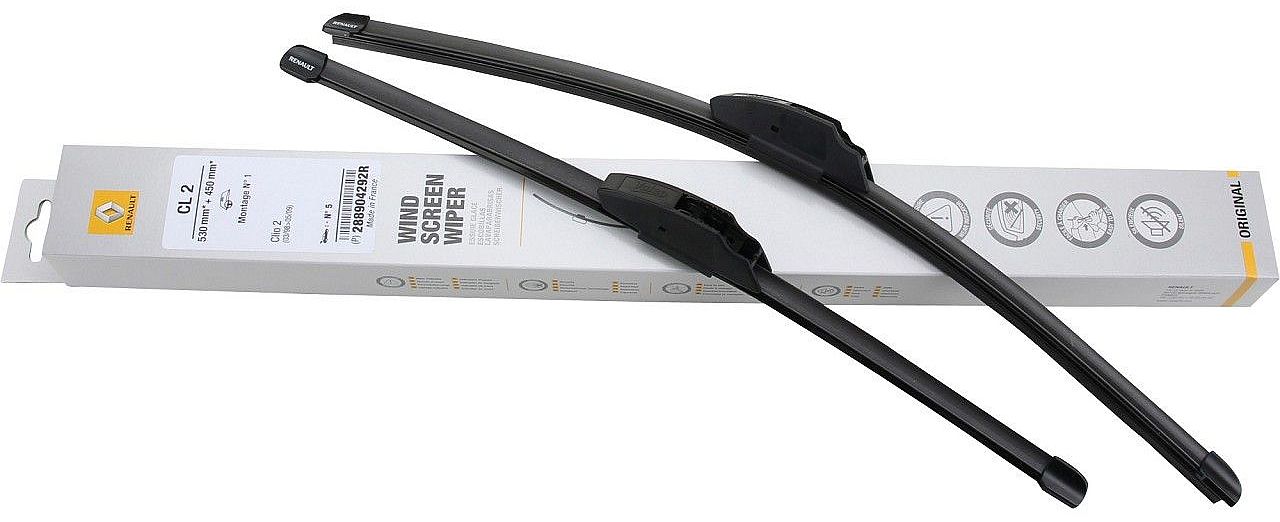 Щітка склоочисника К-Т БЕЗКАРКАСНИЙ/530/450 MM/CLIO II RENAULT (28 89 042 92R) Renault фото 2