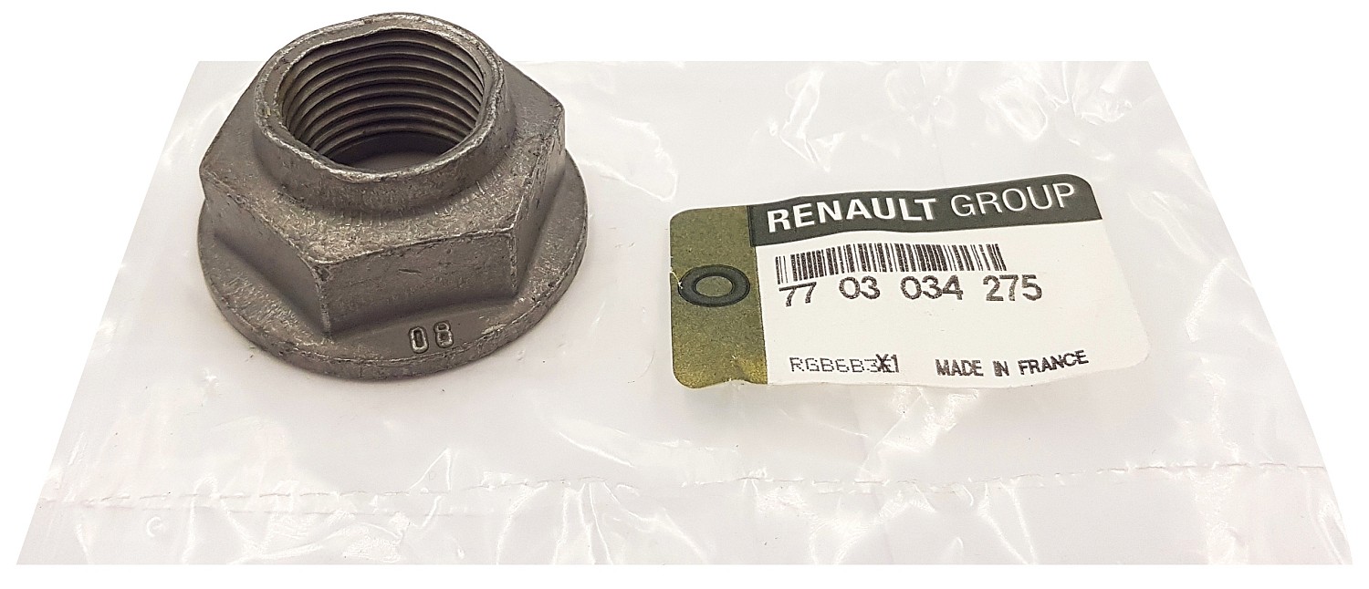Гайка більше М12 (з чорного металу) RENAULT (77 03 034 275) Renault фото 2