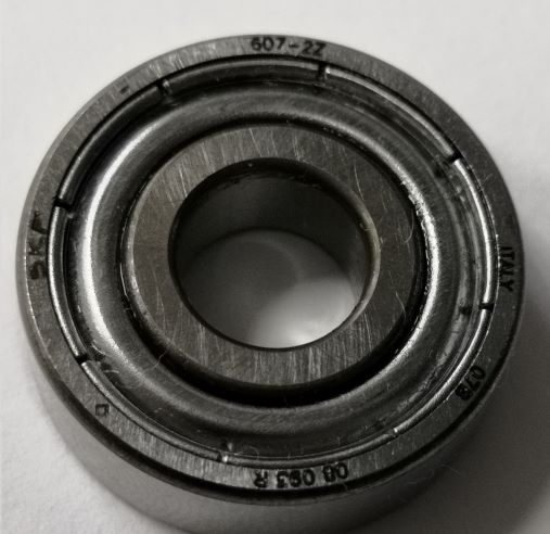 Підшипник кульковий d<30 140296 (7X19X6) SKF IT (607-2Z) SKF фото 2