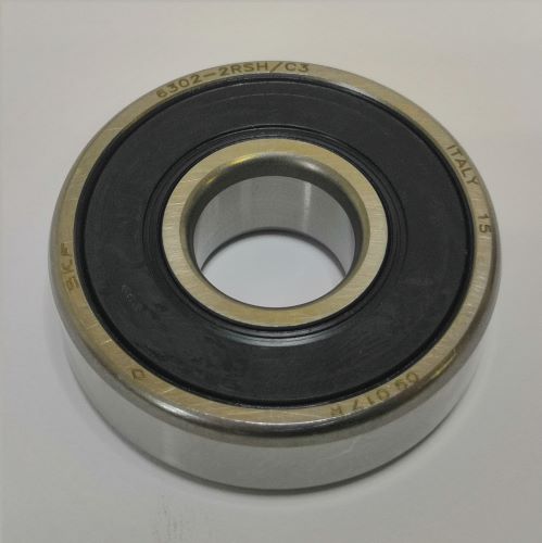 Підшипник кульковий d>30 140091 (15X42X13) SKF IT (6302-2RSH/C3) SKF фото 2