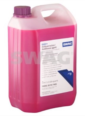 Концентрат охолоджувальний G12++ 37401/5L (SWAG) АНТИФРИЗ ЛІЛОВИЙ G12++ 4X5L (30937401) Swag фото 2