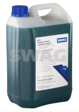 Антифриз 99922268 5 л КОНЦЕНТРАТ СИНІЙ G11 4X5L SWAG Swag фото 2