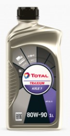 Олива трансмісійна TRAX. AXLE 7 80W90 1л TRAXIUM AXLE 7 80W90 12X1L TOTAL (80W90 TRAX A7 1L) Total фото 2