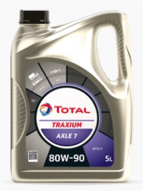 Олива трансмісійна TRAX. AXLE 7 80W90 5л TRAXIUM AXLE 7 80W90 3X5L TOTAL (80W90 TRAX A7 5L) Total фото 2