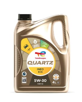 Олива моторна QUARTZ INEO ECS 5W-30 4 л QUARTZ INEO ECS 5W30 3X4L TOTAL (5W30 QI ECS 4L) Total фото 2