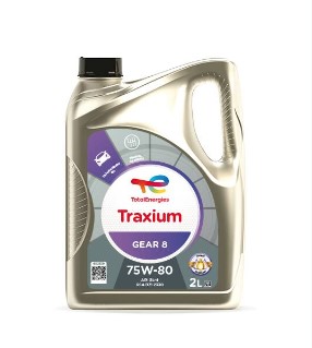 Олива трансмісійна TRAXIUM GEAR 8 75W-80 2 л TRAXIUM GEAR 8 75W80 6X2L TOTAL (75W80 TRAX G8 2L) Total фото 2