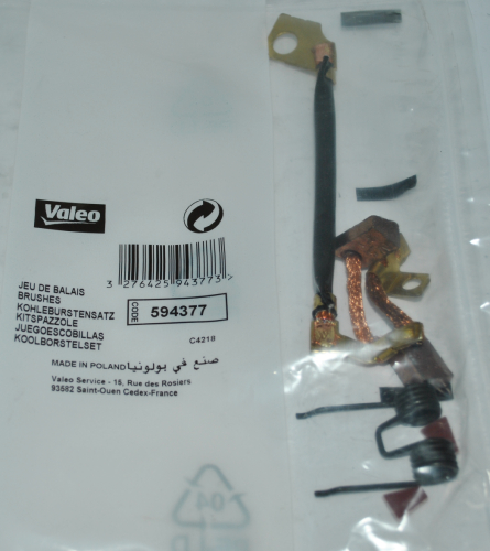 Щетка генератора 141274 | PL - ORIGIN VALEO (594377) Valeo фото 2