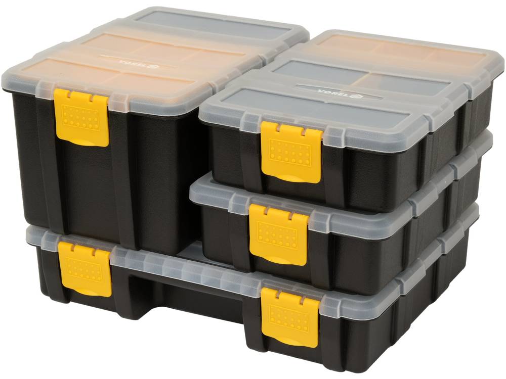 Набір органайзерів 4 шт., розміри 22 X 15,5 X 6 см, 22 х 15,5 х 12 VOREL (78788) Vorel фото 2