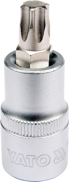 Торцева головка 1/2" зі вставкою TORX Т50, довжина 55 мм YATO (YT-04316) Yato фото 2