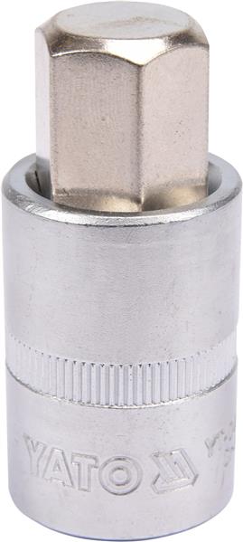 Торцева головка 1/2" зі вставкою HEX 17 мм, довжина 55 мм YATO (YT-04388) Yato фото 2