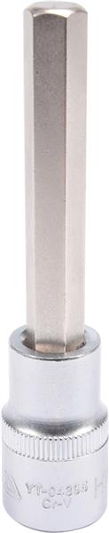 Торцева головка 1/2" зі вставкою HEX 10 мм, довжина 100 мм YATO (YT-04395) Yato фото 2
