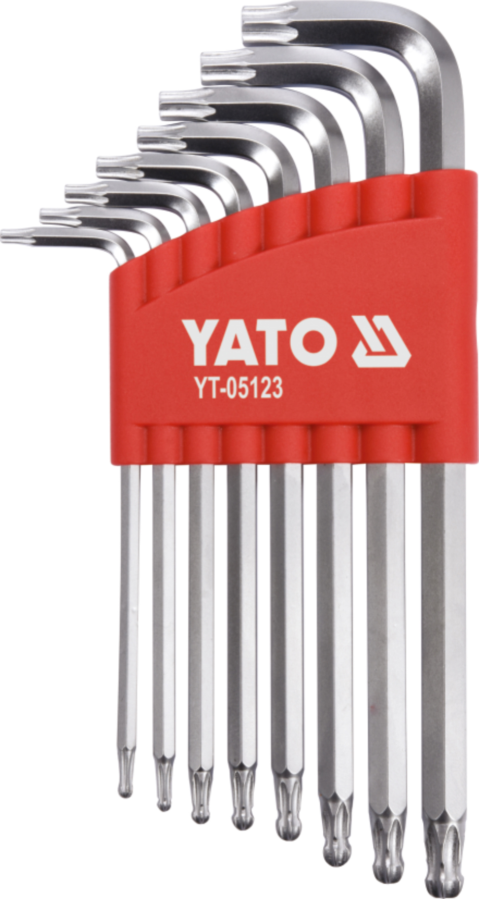 Набір ключів TORX з кулею 8 пр. T9, T10, T15, T20, T25, T27, T30, YATO Yato фото 2