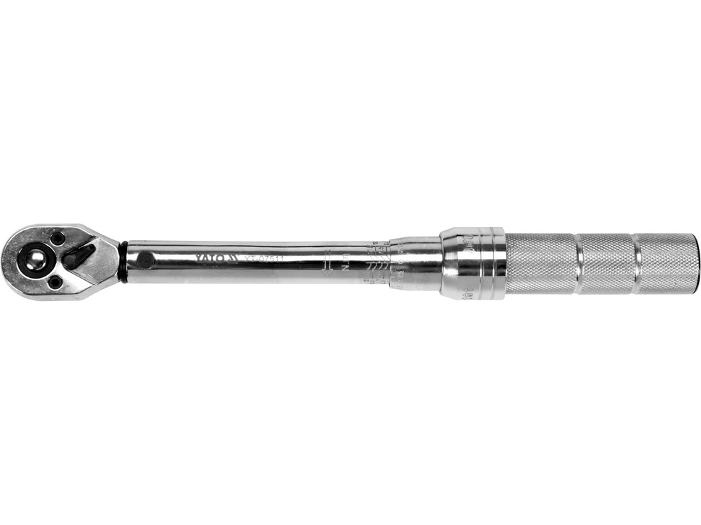 Ключ динамометричний 1/4", зусилля 2,5-20 нm, довжина 240-250 мм YATO (YT-07511) Yato фото 2