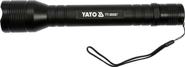 Ліхтарик світлодіодний LED, 10 Вт, 1000 LM, промінь 350 метрів, YATO (YT-08567) Yato фото 2