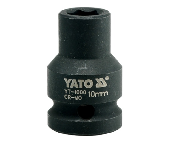 Ударна торцева головка 6-г. 1/2" 10 мм YATO (YT-1000) Yato фото 2