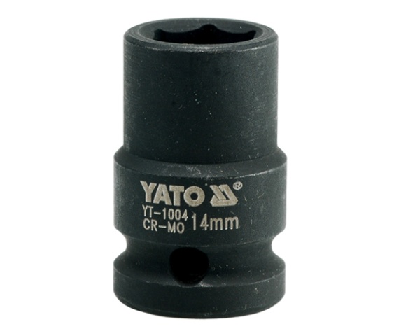 Ударна торцева головка 6-г. 1/2" 14 мм YATO (YT-1004) Yato фото 2