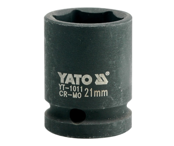 Ударна торцева головка 6-г. 1/2" 21 мм YATO (YT-1011) Yato фото 2