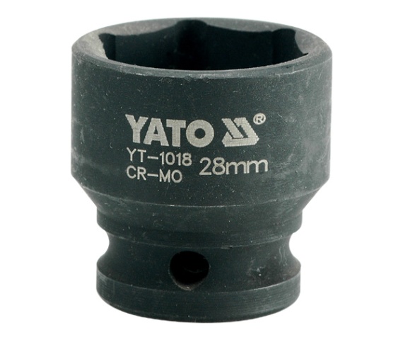 Ударна торцева головка 6-г. 1/2" 28 мм YATO (YT-1018) Yato фото 2