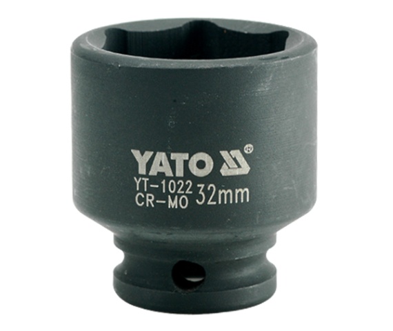 Ударна торцева головка 6-г. 1/2" 32 мм YATO (YT-1022) Yato фото 2