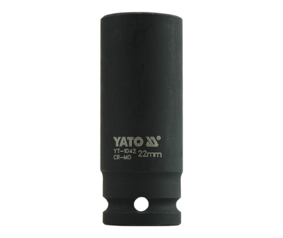 Ударна торцева головка висока 6-г. 1/2" 22 мм YATO (YT-1042) Yato фото 2