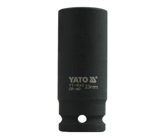 Ударна торцева головка висока 6-г. 1/2" 23 мм YATO (YT-1043) Yato фото 2