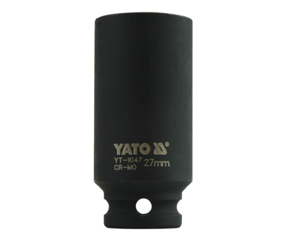 Ударна торцева головка висока 6-г. 1/2" 27 мм YATO (YT-1047) Yato фото 2