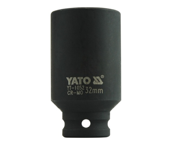 Ударна торцева головка висока 6-г. 1/2" 32 мм YATO (YT-1052) Yato фото 2