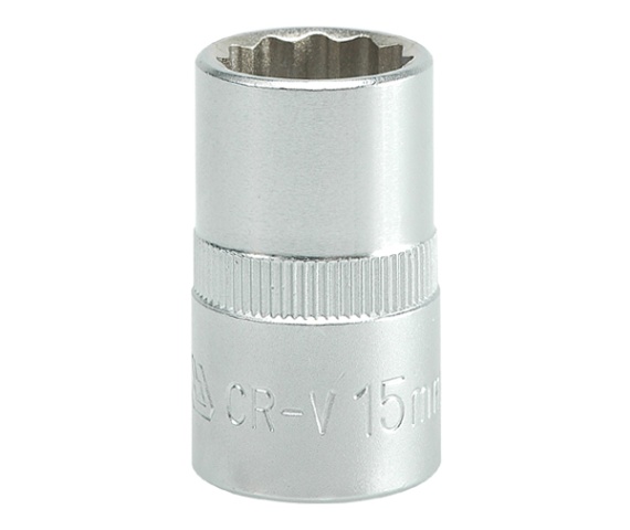 Торцева головка 12-г. 1/2" 15 мм YATO (YT-1277) Yato фото 2