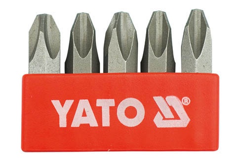 Біти ударні хрестові PH3 5/16" 36 мм, 5 штук YATO (YT-2811) Yato фото 2