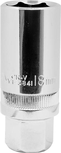 Свічкова головка 3/8" 18 мм YATO (YT-3841) Yato фото 2