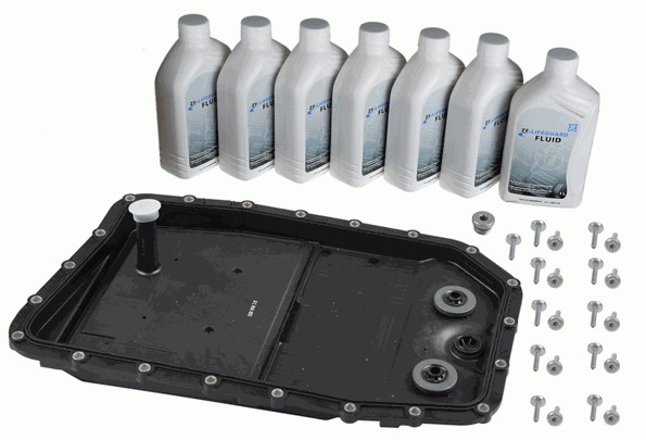 Олива трансм ZF LIFEGUARDFLUID 6 7Х1Л+серв-т СЕРВ К-Т АКПП: МАСЛОВИЙ КАРТЕР, ВІНТ, ZF LIFEGUARDFLUID 6 7X1Л / (1068.298.062) ZF фото 2