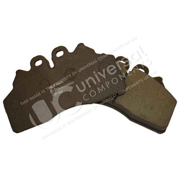 Гальмівні колодки UC KLTE0300R для IVECO EuroCargo IV 75E19, 75E19P