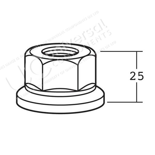 Кріплення UC KLTH0004 для VOLVO NL NL 243