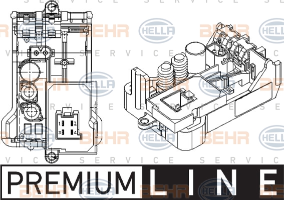 Деталі HL 5HL 351 029-061 для MERCEDES-BENZ ACTROS MP2 / MP3 3336 AK
