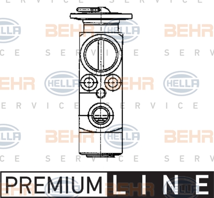 Деталі кондиціонера HL 8UW 351 234-041 для MAN F 90 25.372 DFS,25.372 DFLS