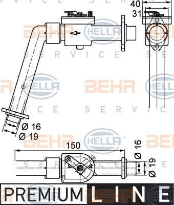 Деталі HL 9XL 351 328-121 для VOLVO FH 16 II FH 16/700