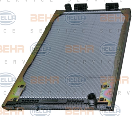 Радіатори HL 8MK 376 721-461 для MAN E 2000 33.410 DFLS
