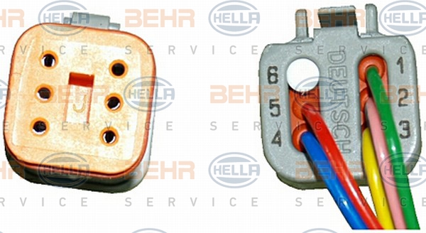 Віскомуфти HL 8MV 376 730-031 для RENAULT TRUCKS Magnum E.TECH 480.18