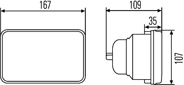 Оптика HL 1AB 003 177-001 для JOHN DEERE Series 5 5100M