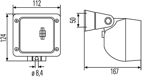 Оптика HL 1GA 996 083-011 для CASE IH CS 48, 48A