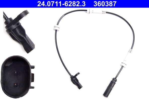 Датчик ABS BMW 3 (F30, F80) 328 I 2011.11-2018.10 ATE (24-0711-6282-3-02) ATE фото 2