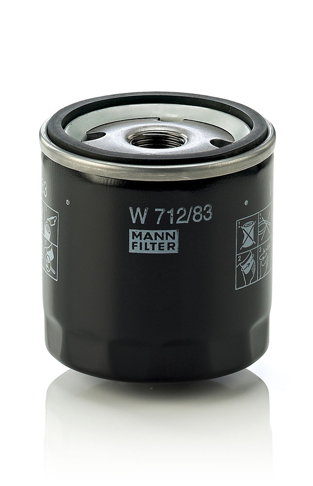 Фільтр масляний ZAZ VIDA(SF6_, SA6_) 1.5 2012.01 - MANN (W712/83) MANN фото 2
