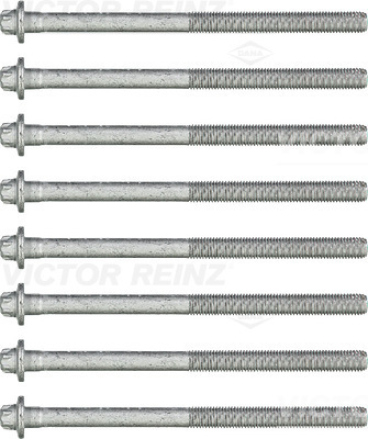 Комплект болтів з головкою системи TORX з чорного металу