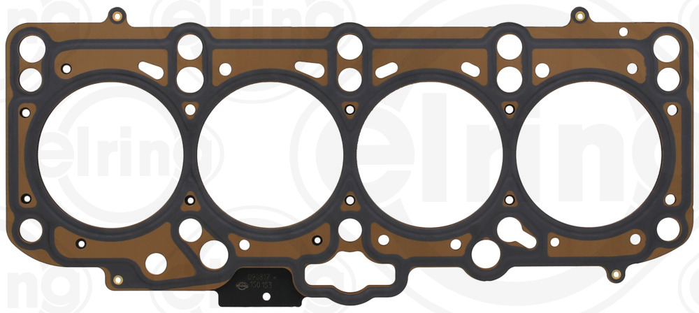 Прокладка головки блока металева Г/Б VAG 1.9TDI AJM/ASZ 1! 1.45MM ELRING (150.153) ELRING фото 2