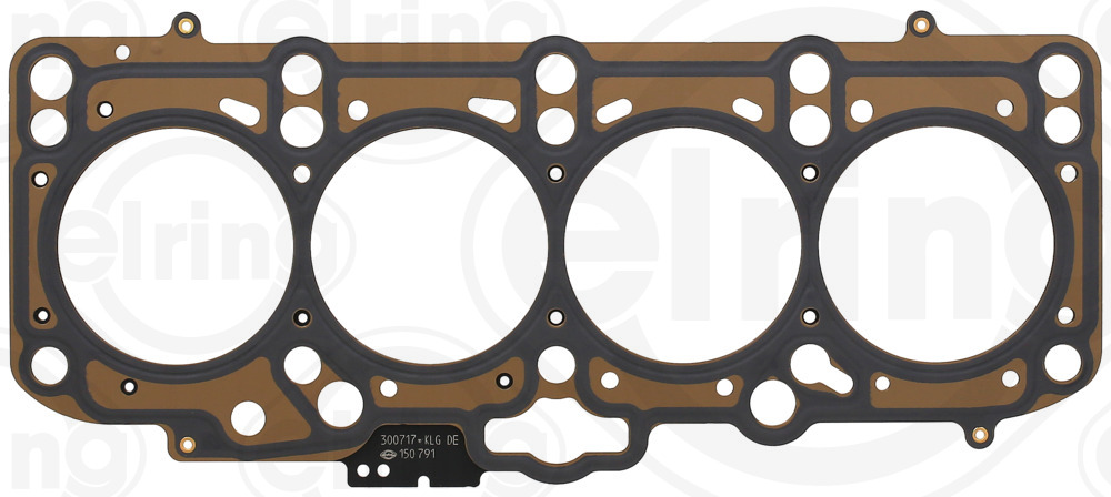 Прокладка ГБЦ VW Caddy 2.0TDI 07- (2 метки) ELRING фото 7